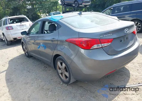2013 Hyundai Elantra Gls из США, поврежденный, VIN 5NPDH4AE7DH349614